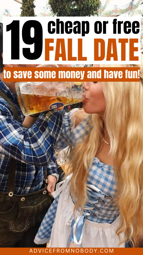 19 cheap or free fall date to save money and still have fun