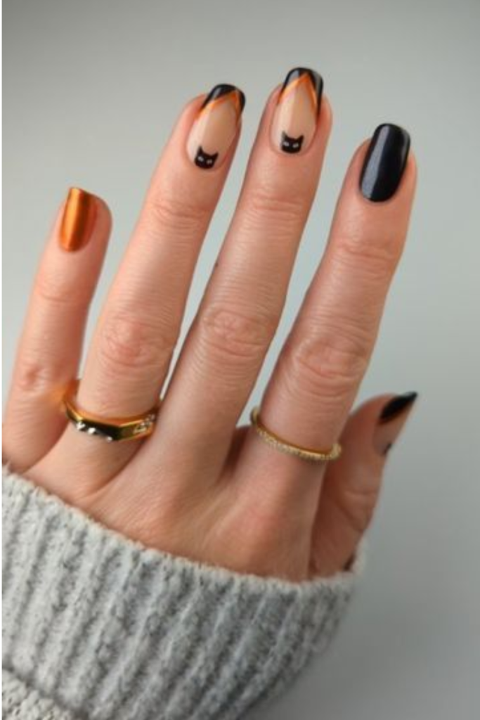 fall square nails