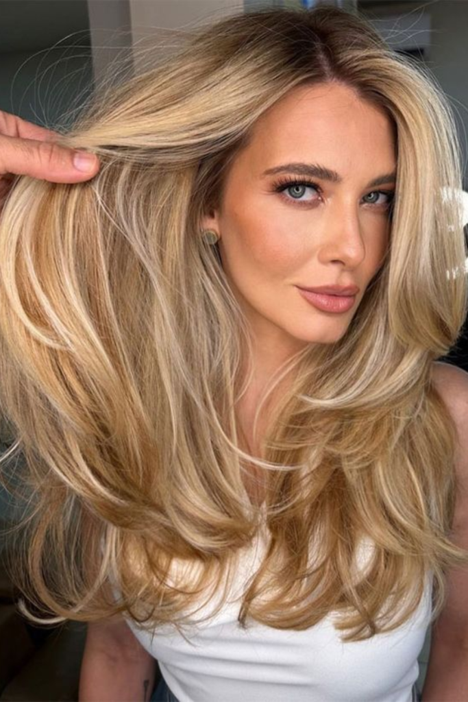 blonde fall hair color