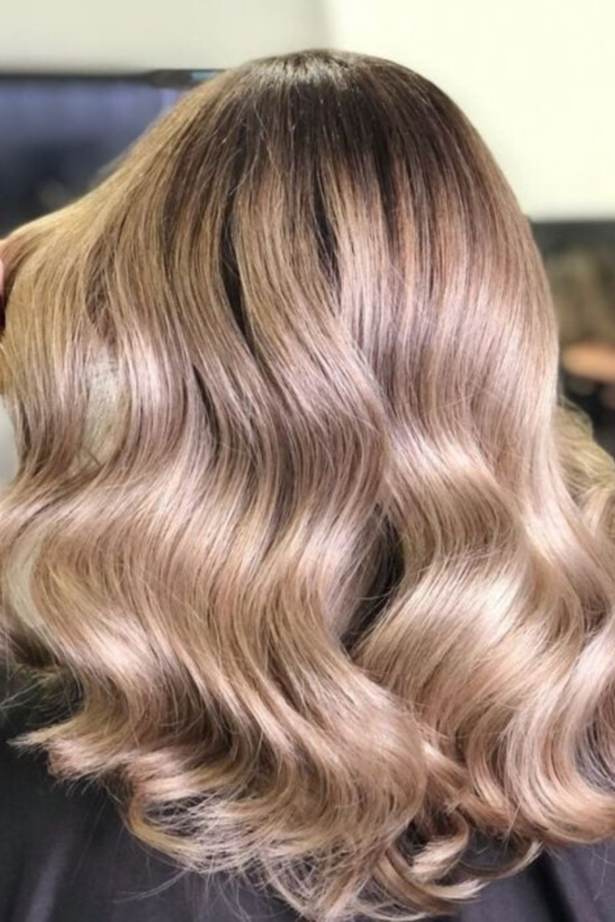 blonde fall hair color