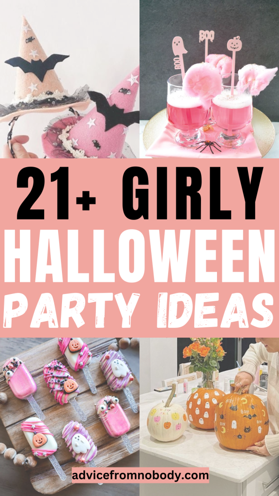 21+ Girly Halloween Party Ideas