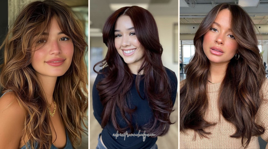 fall hair ideas for brunettes