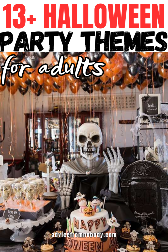 13+ Halloween Party Themes for adults