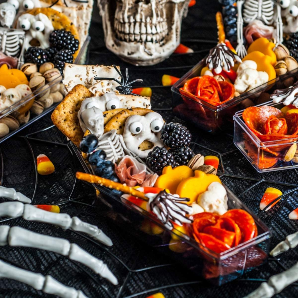 Mini Halloween Charcuterie Boards

