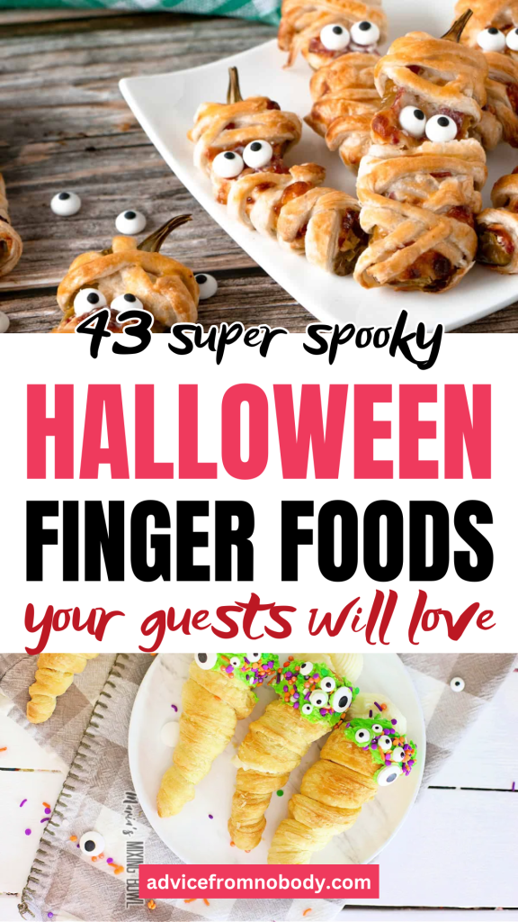 43 super spooky Halloween Finger Foods your guest will love
