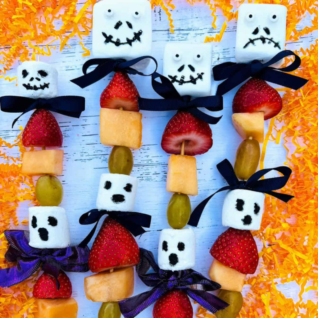 Halloween Fruit Kabobs
