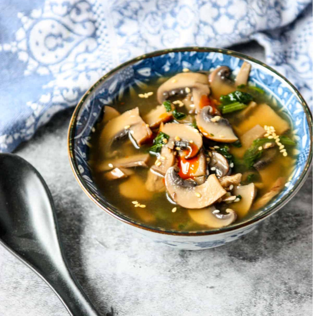 Mushroom Miso Soup
