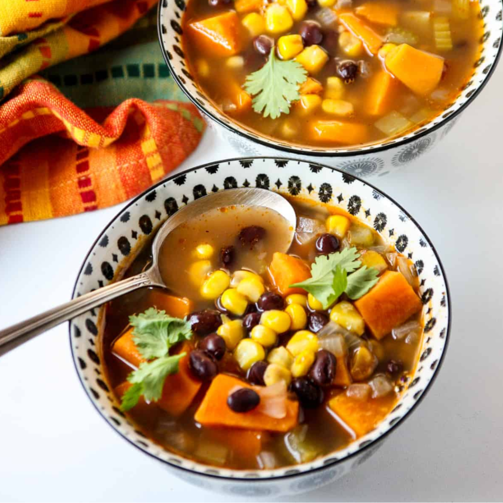 Sweet Potato Black Bean Soup
