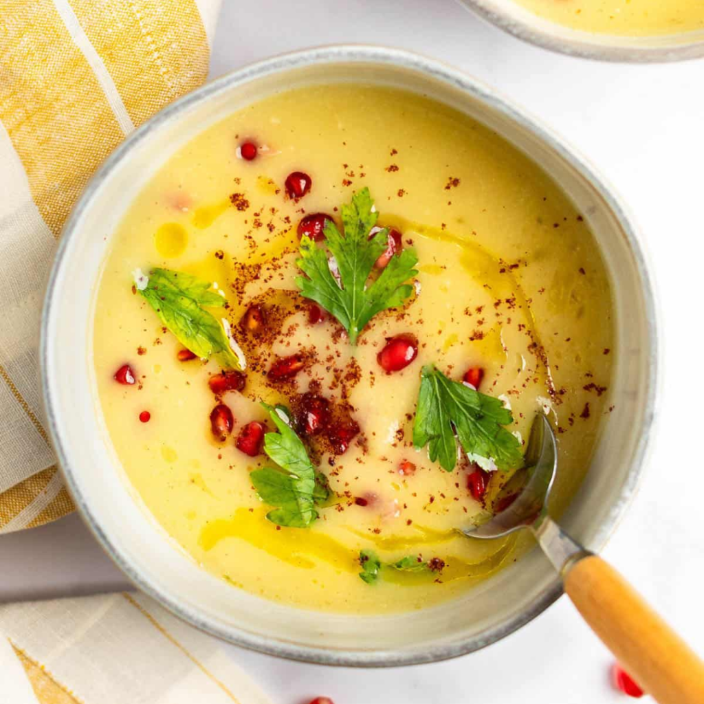 Parsnip and Apple Soup
