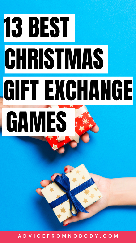 13 best Christmas gift exchange games
