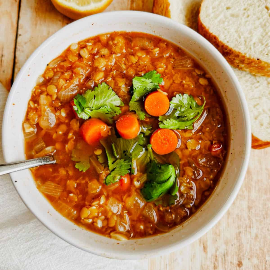 Healthy Red Lentil Soup
