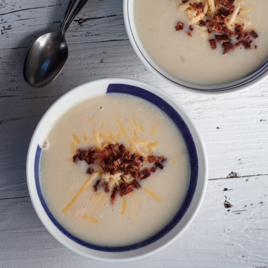 Easy 4-Ingredient Potato Soup
