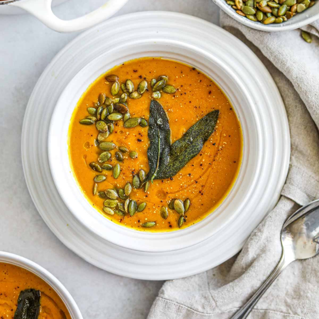 Spiced Butternut Squash Soup (Vitamix)