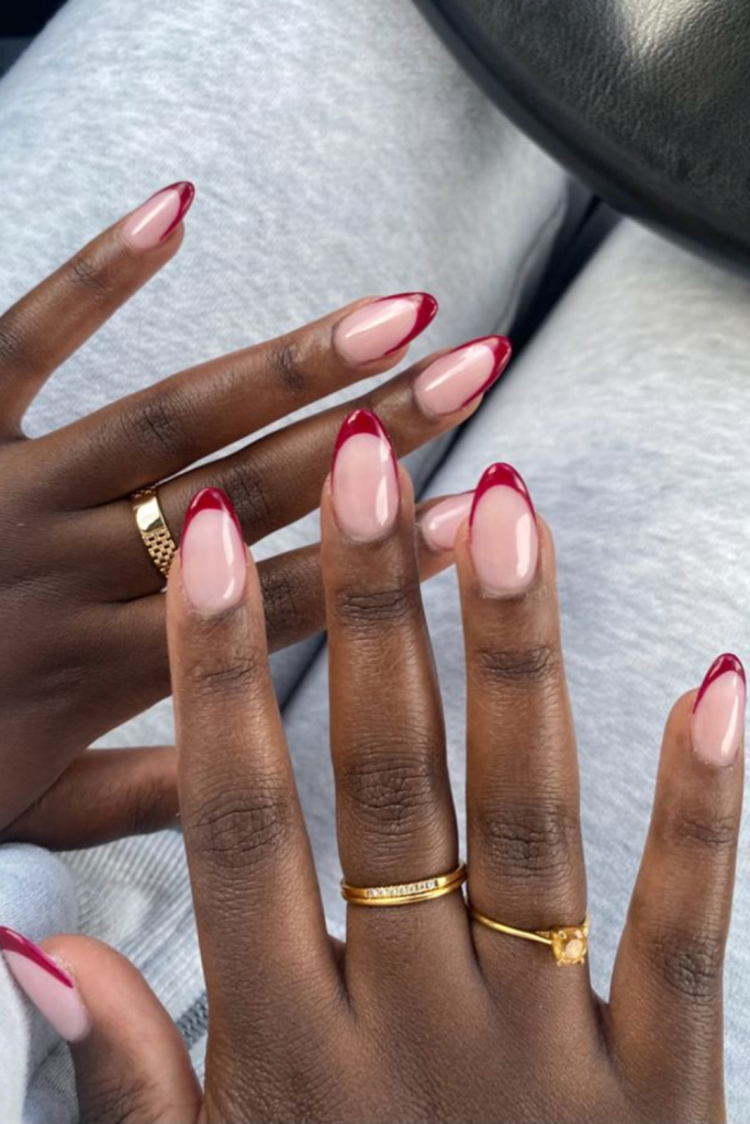 short valentines day nails