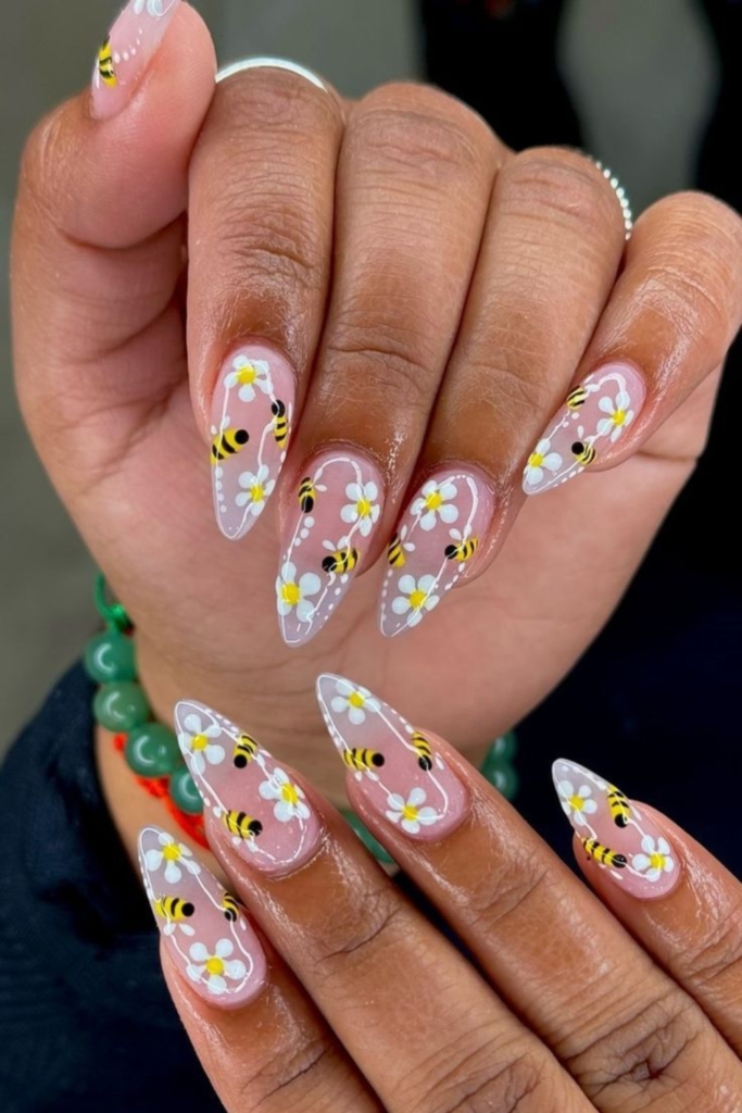 cute spring nails