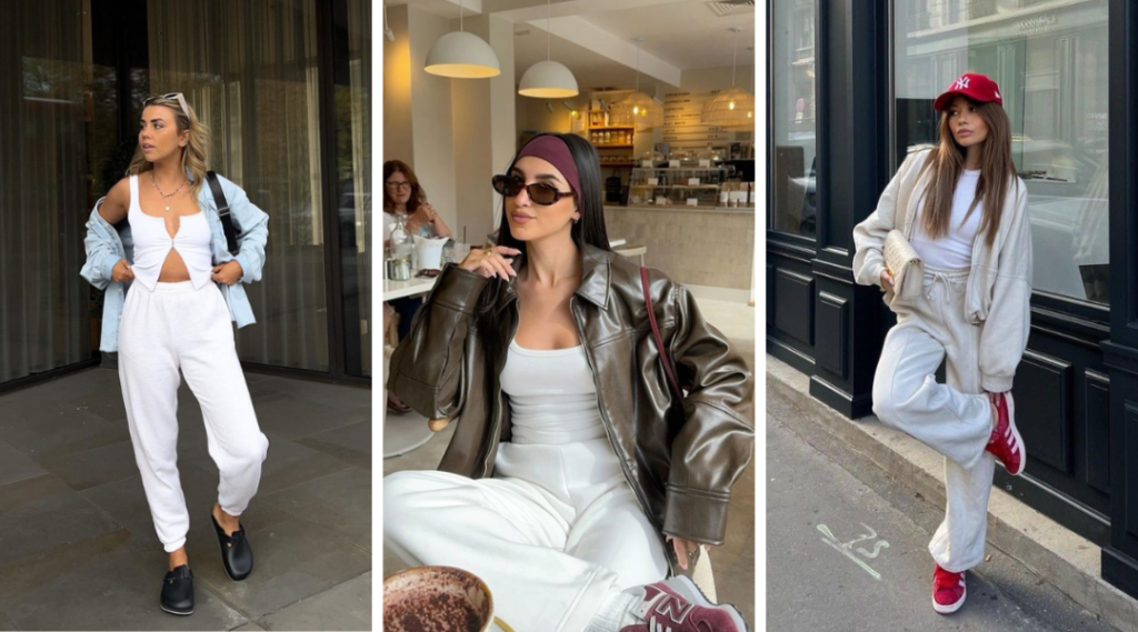 sweatpants outfit ideas