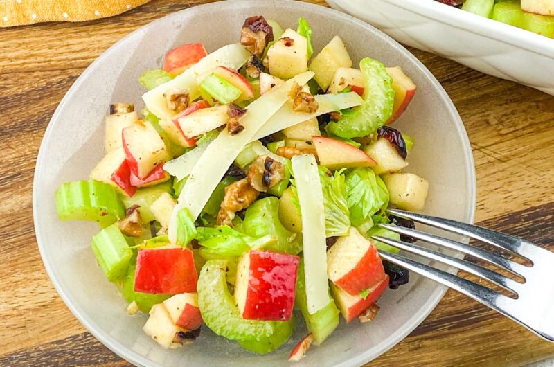 Apple-Celery Salad with Maple-Dijon Vinaigrette