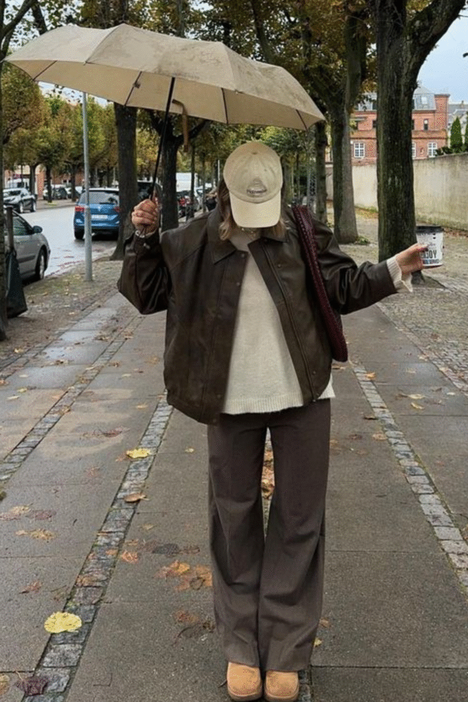 rainy weather outfits