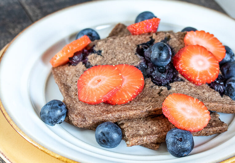 Delicious Sheet Pan Blueberry Pancakes