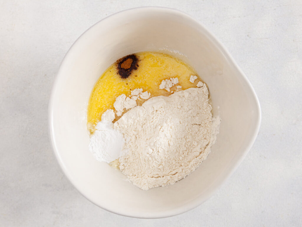 Spiced Purple Blueberry Pancake