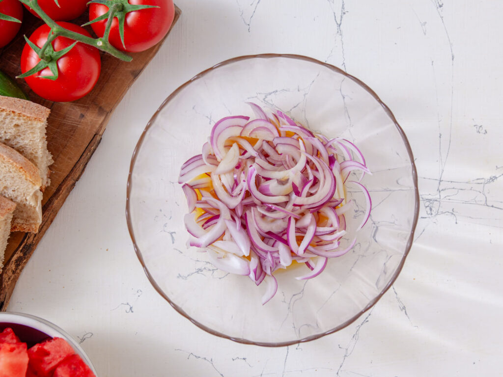 Watermelon Panzanella Salad