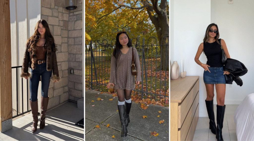 Knee High Boots Ideas