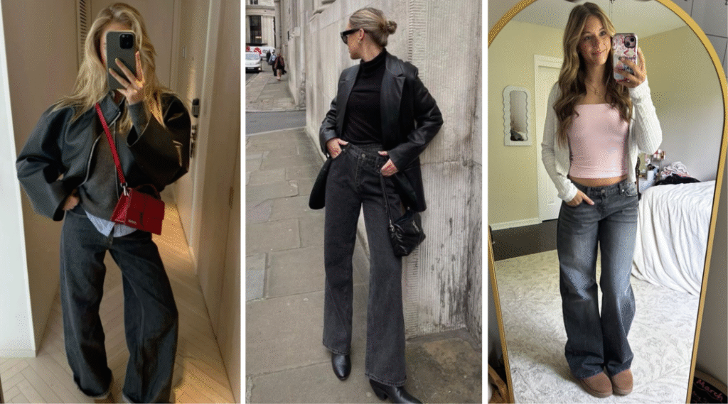 black jeans outfit ideas