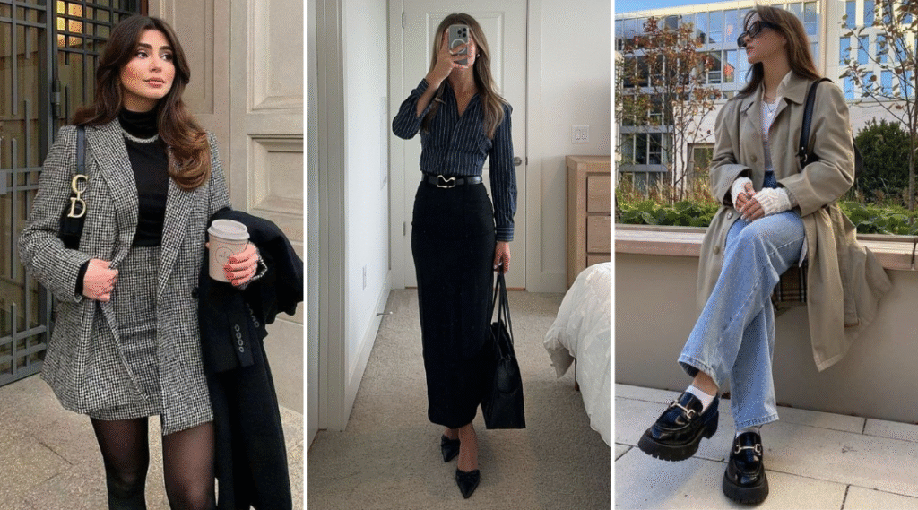 fall work outfit ideas
