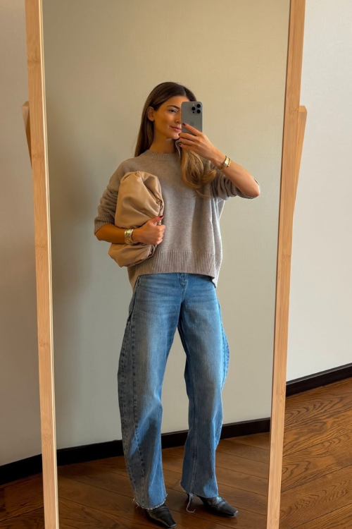 I Had No Idea Barrel Jeans Can Look Good Too. I Mean These Outfits Prove It!