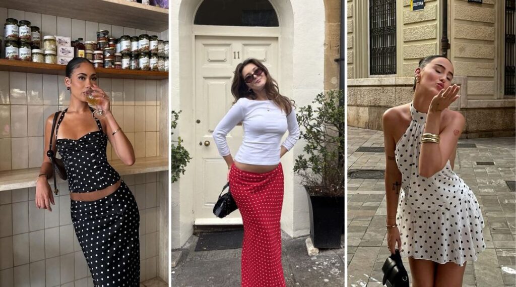 polka dot outfit ideas