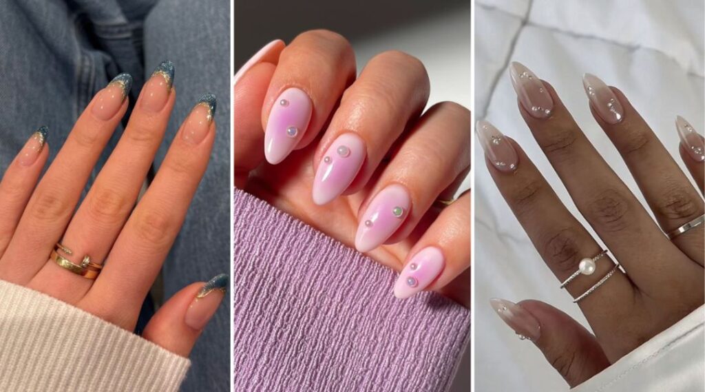 almond nail ideas
