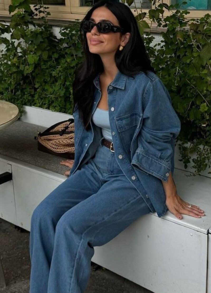 denim on denim outfit ideas